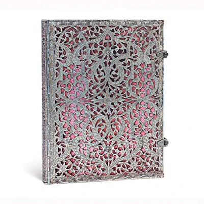 Image de PAPERBLK CARNET S FILIGRE ROSE ULTR LIG