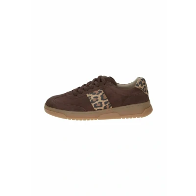 Afbeelding van Caprice Sneaker Sneakers laag, Dames, Maat: 41, Dk brown comb Schoenen