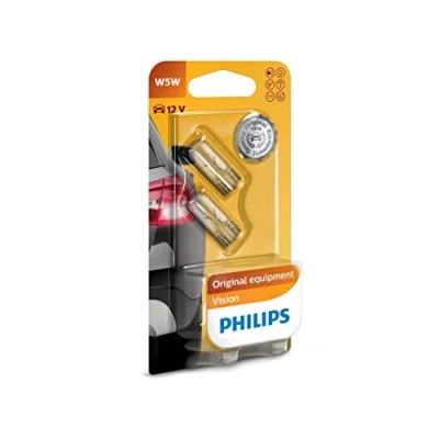 Image de Philips automotive lighting Vision W5W, Lampe De Signalisation, Blister 2