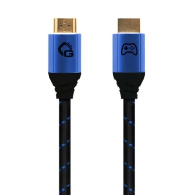 Afbeelding van OEHLBACH GAMING New Game Blue 2 meter HDMI 2.1b kabel gecertificeerd Ultra High Speed 8K @60Hz, eARC, ALLM, VRR, DSC compatibel met PS5, Xbox Series X/S, Nintendo Switch, PC zwart 1 stuk