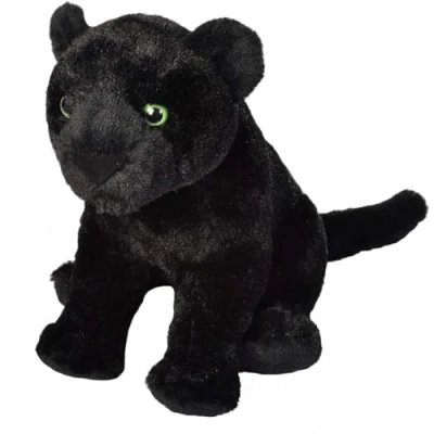 Afbeelding van Wild Republic Knuffel Jaguar Junior 30 Cm Pluche Zwart