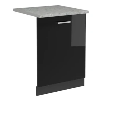 Afbeelding van Vicco R Line 60 cm , WB Marmer Zwart hoogglans