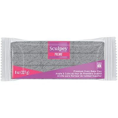 Afbeelding van Premo Gray granite klei 227 gr Sculpey