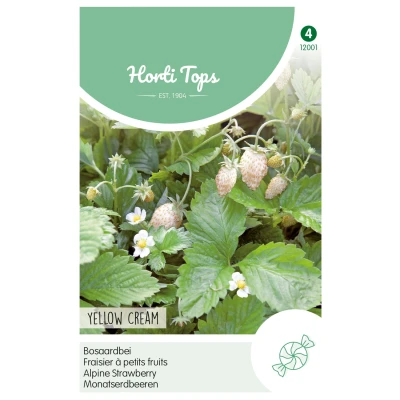 Afbeelding van Aardbeien Yellow Cream Hortitops