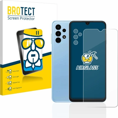 Afbeelding van BROTECT Screenprotector voor Samsung Galaxy A13 (Voor+Camera) Folie Beschermfolie Beschermglas transparant