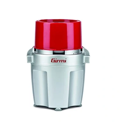 Afbeelding van Girmi Tr20 hakmolen met messen van titanium rood/zilver