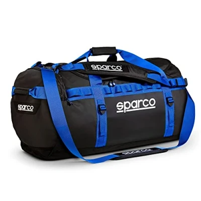 Afbeelding van Sparco DAKAR L Duffle Bag Reistas Zwart/Blauw