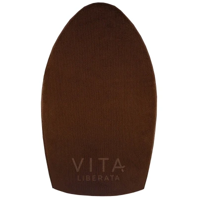 Afbeelding van Vita Liberata Dubbelzijdige bruine handschoen van fluweel