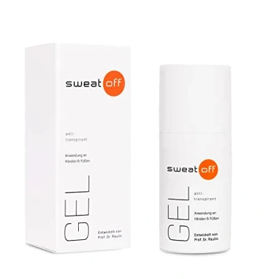Afbeelding van SWEAT OFF anti transpirant gel, 30 ml, gel tegen zweet van de handen en voetgeur, voor voeten