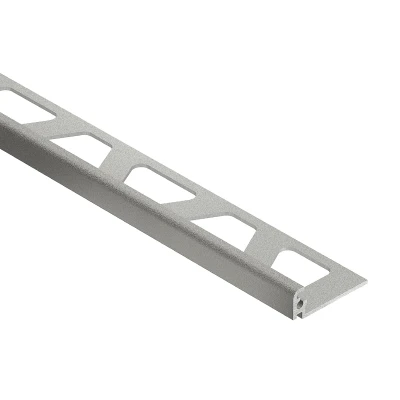 Afbeelding van Schlüter Jolly TSSG tegelprofiel structuur aluminium steengrijs 10 mm x 300 cm