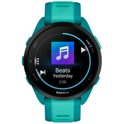 Image de Garmin Smartwatch Forerunner 165 Music Obsidien Noir (010 02863 30)
