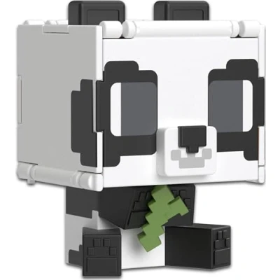 Afbeelding van Minecraft Geflipte figuren Panda en Taart Speelfiguur