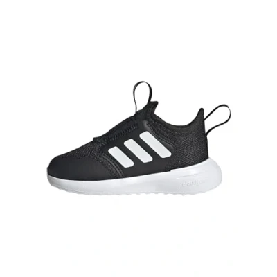 Afbeelding van adidas Performance Tensaur Comfort AC I Unisex Hardloopschoenen voor op de weg kinderen, Maat: 21, Core black/footwear white/core black