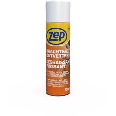 Afbeelding van Ontvetter Zep 500 ml (Spuitbus, Gebruiksklare formule, Snelle werking)