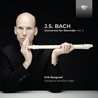 Afbeelding van Erik Bosgraaf J.S. Bach: Concertos For Recorder, Vol. 2 (CD)