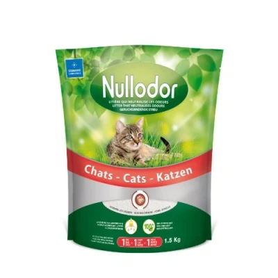 Afbeelding van 3x1,5kg Voordeelpakket Silicaat Nullodor Kattenbakvulling