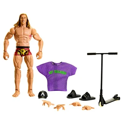 Afbeelding van Mattel WWE Elite Riddle figuur met accessoires verzamelcadeau speelgoed voor kinderen 8 jaar HKN74