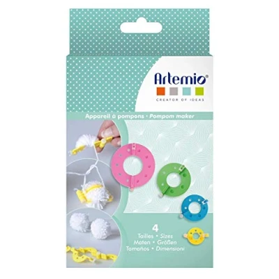 Afbeelding van Artemio pompon maker set