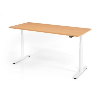 Afbeelding van XDLR 19 W 180x80 Bureau Elektrisch in hoogte verstelbaar. Beuken 180 x 80 Tafelhoogte I verstelbaar