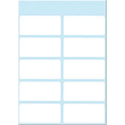 Afbeelding van Etiket HERMA 3738 19x40mm wit 70 stuks Blister a 7 vel 10