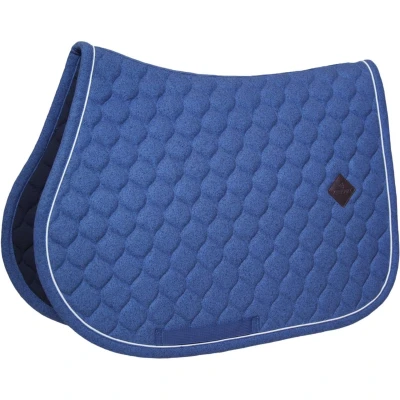 Afbeelding van Zadeldoek melange jumping marine FULL