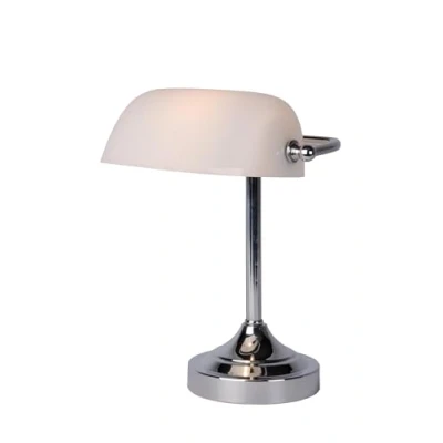Afbeelding van Lucide BANKER Bureaulamp 1xE14 Chroom