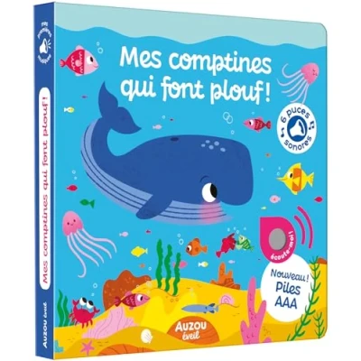Image de mes premiers sonores comptines qui font plouf !