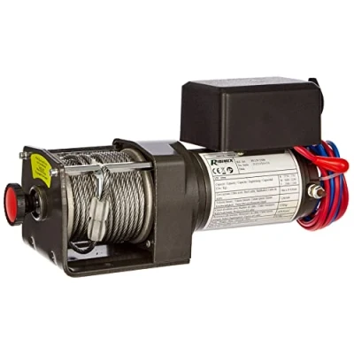 Afbeelding van Ribitech 2355 Elektrische lier 2,2 ton AV &amp; AR 12 V Zwart