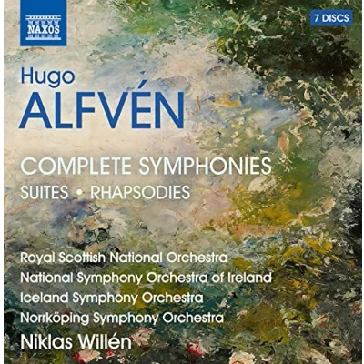 Afbeelding van Royal Scottish National Orchestra, Symphony Orchestra Of Ireland, Niklas Willén Alfven: Complete Symphonies Suites Rhapsodies (7 CD)