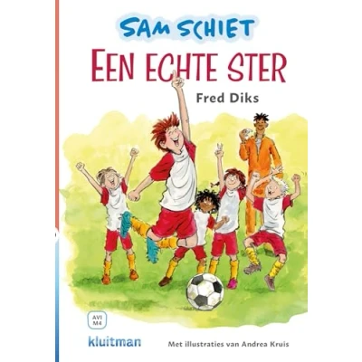 Afbeelding van Lekker lezen met Kluitman Sam Schiet. Een echte ster