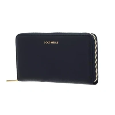 Afbeelding van Coccinelle SOFT ZIP Around Portemonnee, Dames, Maat: One Size, Midnight blue