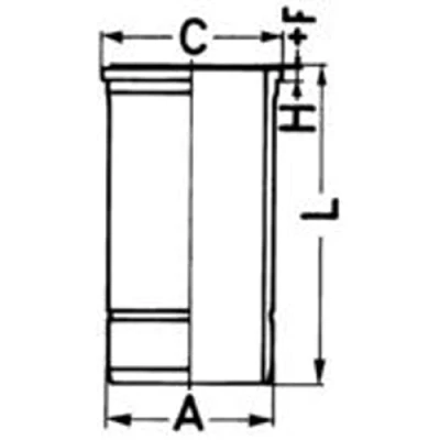 Afbeelding van KOLBENSCHMIDT 89878110 Cilindervoering
