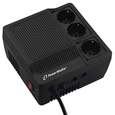 Afbeelding van PowerWalker AVR1200 Overspanningsbeveiliger 1200 VA 720 W 3 AC uitgang(en)