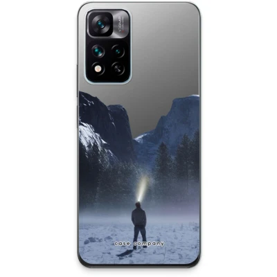 Afbeelding van Case Company® hoesje geschikt voor Xiaomi 11i Hypercharge Wanderlust Soft Cover Telefoonhoesje Bescherming aan alle Kanten en Schermrand