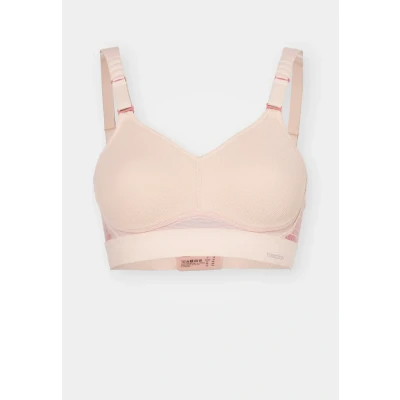 Afbeelding van Triaction by Triumph Hybrid LITE Sportbh met high support, Dames, Maat: 75A, Light brown