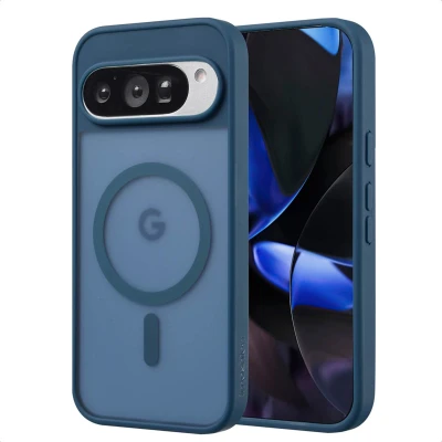 Afbeelding van imoshion Hoesje Geschikt voor Google Pixel 9, 9 Pro Color Guard Backcover MagSafe Donkerblauw