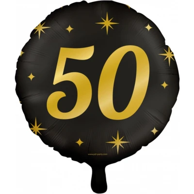 Afbeelding van Helium Ballon 50 jaar Classy 45cm per stuk