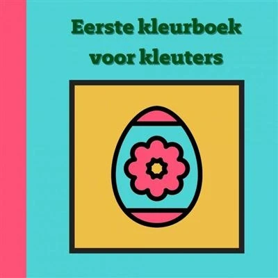 Image de Eerste kleurboek voor kleuters :: Pasen