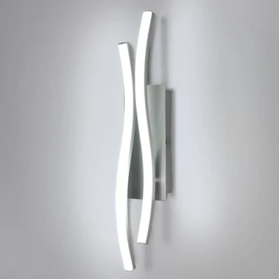 Image de Comely Applique Murale Intérieure LED, Moderne Lampe 14W 1575LM, 6500K Lumière Blanche Froide, Aluminium Éclairage Luminaire Mural pour Salon Chambre Escalier, Longueur 41cm