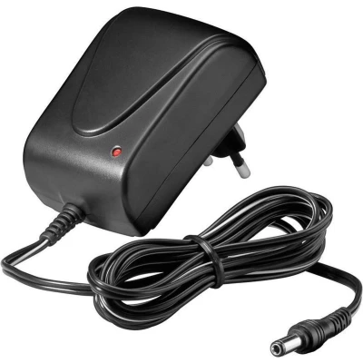 Afbeelding van 12 V voeding met 5,5 mm x 2,5 stekker 18 W en 1,5 A.