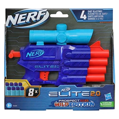 Afbeelding van Nerf Elite 2.0 Prospect QS 4, Speelgoedblaster, 8 jaar, 99 190 g