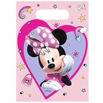 Afbeelding van Vegaoo 6 Cadeauzakjes Minnie