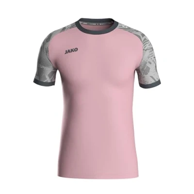 Afbeelding van JAKO Shirt Iconic KM antiek roze/zachtgrijs/antra light XXL