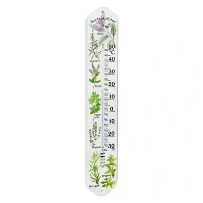 Afbeelding van TFA Dostmann Analoges Innen Außen Thermometer Wit, Groen