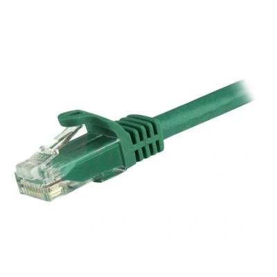 Image de StarTech.com Câble réseau Cat6 Gigabit UTP sans crochet cordon Ethernet RJ45 anti accroc M/M de raccordement 3 m vert
