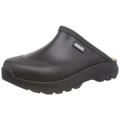 Afbeelding van Aigle Corlay Clogs, Heren, Maat: 43, Black Natuurrubber
