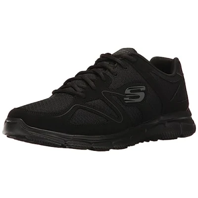 Afbeelding van Skechers Verse Flash Point Sneaker Heren Sneakers Maat 41 Mannen zwart/grijs