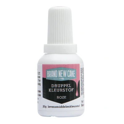 Afbeelding van BrandNewCake Druppel Kleurstof Roze 20gr