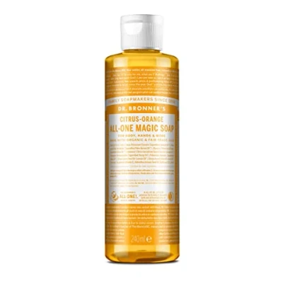Afbeelding van Dr. Bronner&#039;s Vloeibare Zeep Citrus Orange 240 ml