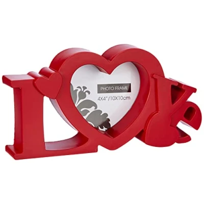 Afbeelding van ZEP Romantische Fotolijst Marbella Red voor foto 10x10 cm Z23R